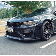 Load image into Gallery viewer, BMW M3/M4 CS Style Carbon Fiber Front Lip (2014-2021) | F80, F82, F83 - euroluxuryparts
