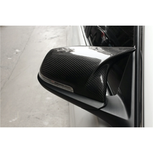 Load image into Gallery viewer, BMW 2-Series M Style Carbon Fiber Mirror Caps (2014-2020) | F22, F23 - euroluxuryparts
