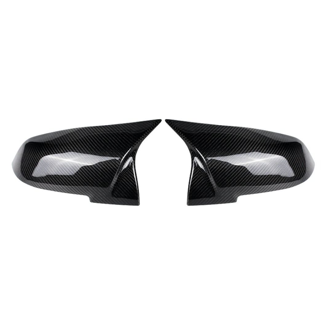 BMW 2-Series M Style Carbon Fiber Mirror Caps (2014-2020) | F22, F23 - euroluxuryparts