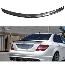 Load image into Gallery viewer, Mercedes-Benz C-Class AMG Style Carbon Fiber Spoiler (2008-2014) | W204 - euroluxuryparts
