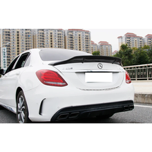 Load image into Gallery viewer, Mercedes-Benz C-Class Renntech Style Carbon Fiber Spoiler (2015+) | W204 - euroluxuryparts
