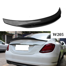 Load image into Gallery viewer, Mercedes-Benz C-Class PSM Style Carbon Fiber Spoiler (2015+) | W204 - euroluxuryparts
