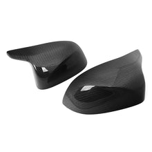 Load image into Gallery viewer, BMW X3M/X4M/X5M Carbon Fiber Mirror Caps (2018+) | F95, F97, F98
