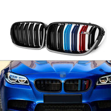 Load image into Gallery viewer, BMW M5 Dual Slat Kidney Grilles (2012-2016) | F10/F11 - euroluxuryparts
