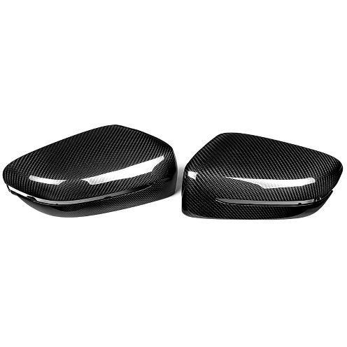 BMW 8-Series Carbon Fiber Mirror Caps (2019+) | G14, G15, G16