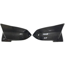 Load image into Gallery viewer, BMW 3-Series/4-Series M Style Carbon Fiber Mirrors Caps (2012-2020) | F30, F31, F32, F33 - euroluxuryparts
